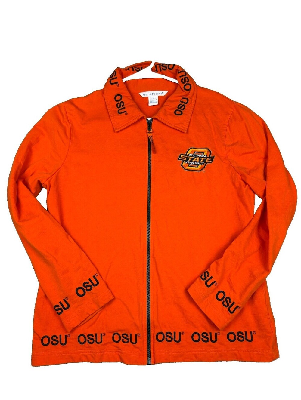 Y2K Oklahoma State Cowboys OSU Full Zip Jacket Women's M